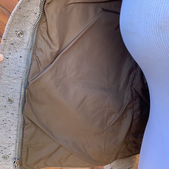 Roffe Vintage Ski Blazer Jacket Tweed Leather Size Large - Picture 5 of 12